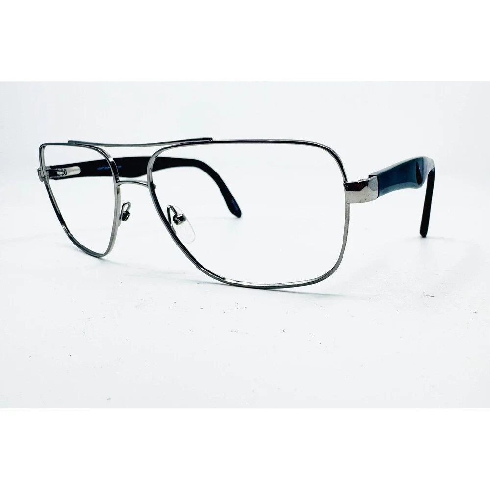 Kirkland Signature Eyeglass Frames Mens Gunmetal Aviator KS RAYS 60-16-140